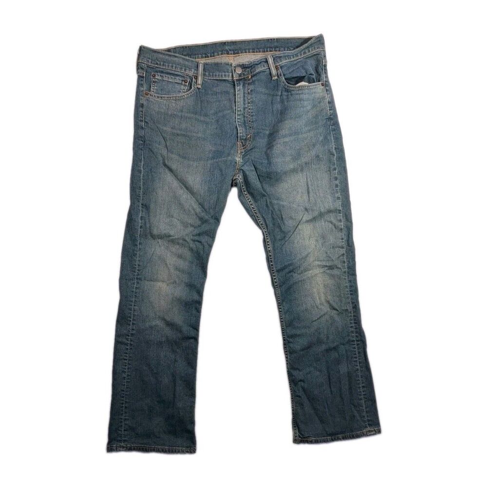 NWT Levi's 527 RedTag Slim Bootcut Jeans Mens 38x30 Light Wash Blue Denim Preppy